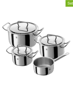 7tlg. Edelstahl-Kochgeschirr-Set ''Twin''