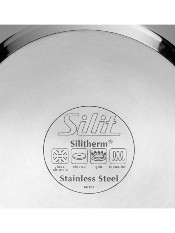 10tlg. Edelstahl-Kochgeschirr-Set "Diamant"