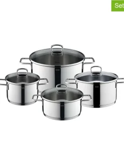 8tlg. Edelstahl-Kochgeschirr-Set "Alican"