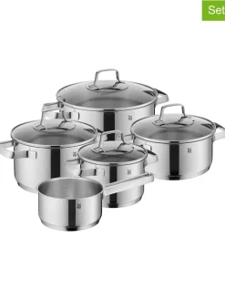 9tlg. Edelstahl-Kochgeschirr-Set "Belmonte"