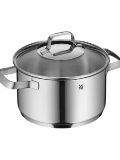 9tlg. Edelstahl-Kochgeschirr-Set 