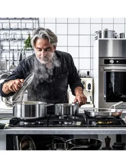 2tlg. Edelstahl-Topf 