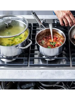 2tlg. Edelstahl-Topf 