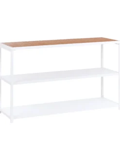 6-tlg Gartenküche AVETRANA in Weiß/Braun