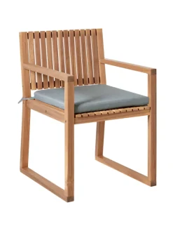 17-tlg Gartentisch Set SASSARI PREMIUM in Braun/Grau