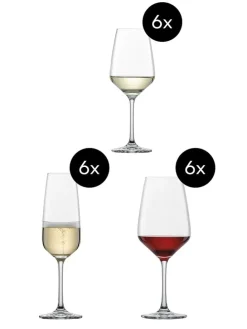 18tlg. Gläserset "Tulip"