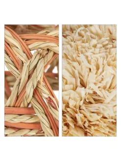 5-tlg. Hamsterzubehör Set in Natur