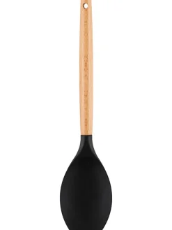 7tlg. Küchenhelfer-Set in Schwarz/ Hellbraun