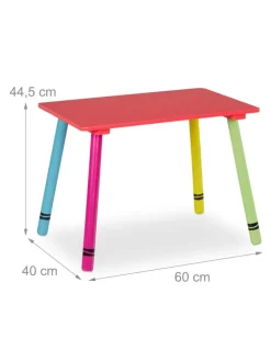 3-tlg. Kindersitzgruppe in Bunt