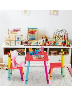 3-tlg. Kindersitzgruppe in Bunt