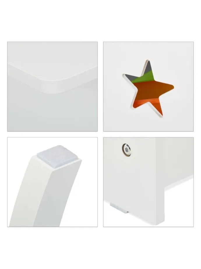 3-tlg. Kindersitzgruppe in Weiß