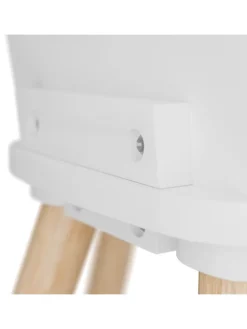 3-tlg. Kindersitzgruppe in Weiß/ Natur