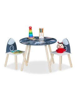 3-tlg. Kindersitzgruppe "Space Dino" in Bunt