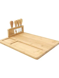 5tlg. Käse-Schneideset in Natur