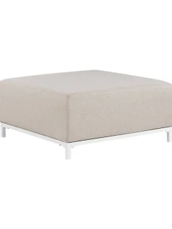 4-tlg Lounge Set ROVIGO in Beige/Weiß