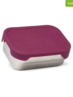 2tlg. Lunchbox-Set in Lila - (B)17 x (H)6 x (T)12 cm
