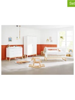 3tlg. Möbel-Set "Bridge" in Weiß