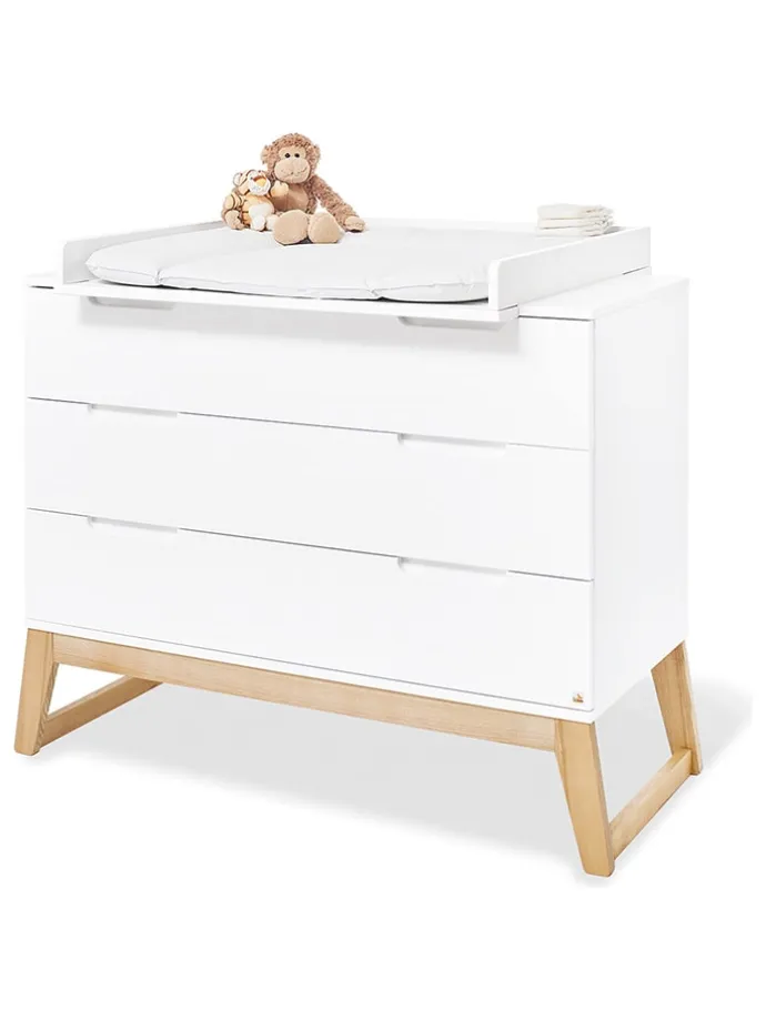 3tlg. Möbel-Set "Bridge" in Weiß