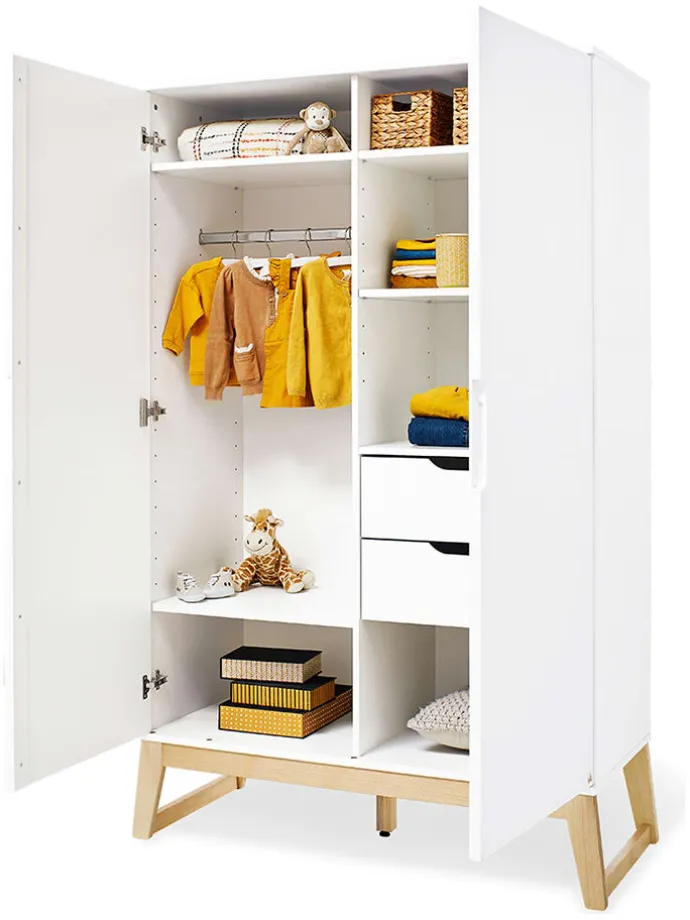 3tlg. Möbel-Set "Bridge" in Weiß