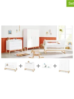 3tlg. Möbel-Set "Bridge" in Weiß