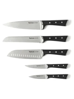 6tlg. Messerblock-Set "Ice Force" in Natur