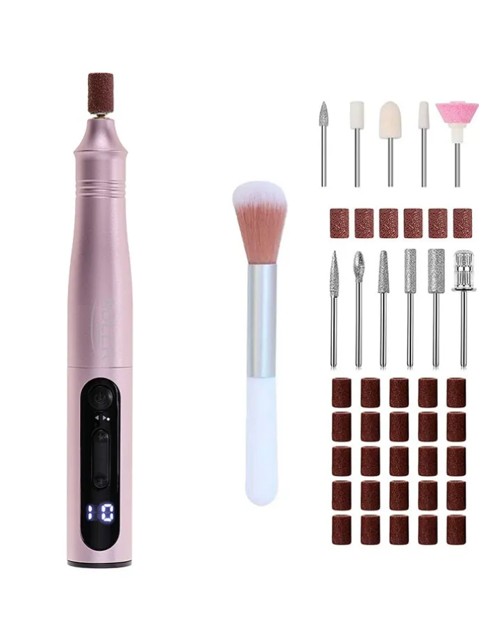 11tlg. Nagelpflege-Set "AD 2181" in Rosa