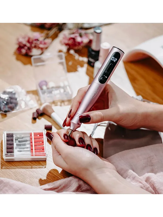 11tlg. Nagelpflege-Set "AD 2181" in Rosa