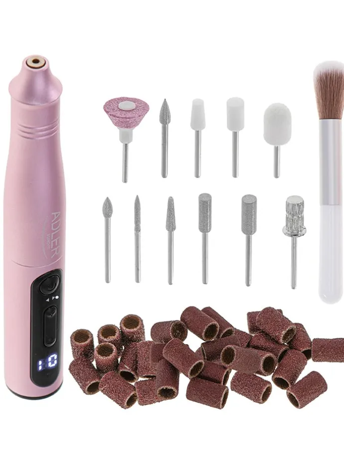 11tlg. Nagelpflege-Set "AD 2181" in Rosa