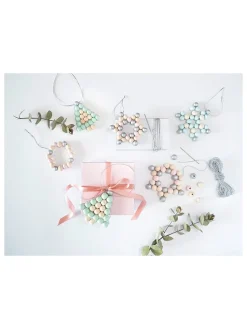 161tlg. Perlensterne-Bastelset in Bunt