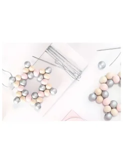 161tlg. Perlensterne-Bastelset in Bunt