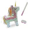 3-tlg. Pinata Set "Einhorn" in Bunt