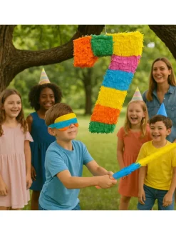 3-tlg. Pinata Set 
