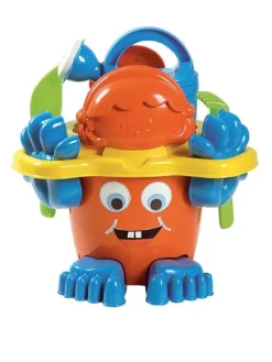 11tlg. Sandspielzeug-Set "Eimer mit Füßen" - ab 12 Monaten