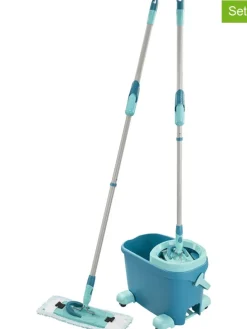 3tlg. Set: Bodenwischer "Clean Twist M Ergo mobile" in Türkis