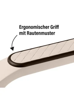 2tlg. Set: Bratpfanne in Beige - Ø 28 cm