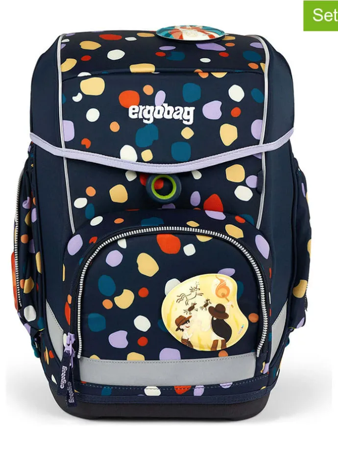 6tlg. Set "Bärnsteinhöhle" in Dunkelblau