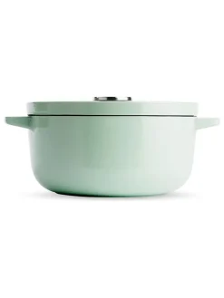 2tlg. Set: Bräter in Mint - 3,3 l