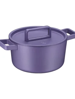 2tlg. Set: Bräter ''Flavour'' in Violett - 5,2 l