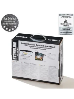 2tlg. Set: Bräter in Schwarz - 2,6 l