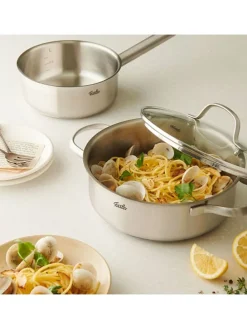 2tlg. Set: Edelstahl-Bratentopf "Copenhagen" - Ø 16 cm