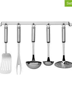 6tlg. Set: Edelstahl-Küchenhelfer