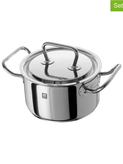 2tlg. Set: Edelstahl-Kochtopf ''Twin'' - 2 l