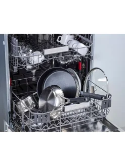 2tlg. Set: Edelstahl-Schmorpfanne 