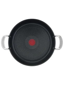 2tlg. Set: Edelstahl-Servierpfanne 