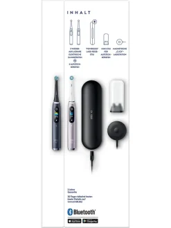 2tlg. Set: Elektr. Zahnbürsten 