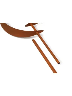 3tlg. Set Gartendekoration RUSTY52 in Braun