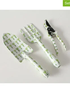 2tlg. Set: Gartenwerkzeug "Blomma" in Grün - (H)18 cm