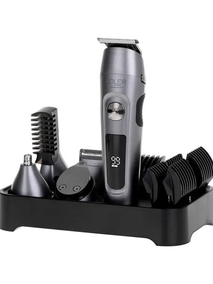 14tlg. Set: Rasierer "AD 2944 Grooming" in Silber