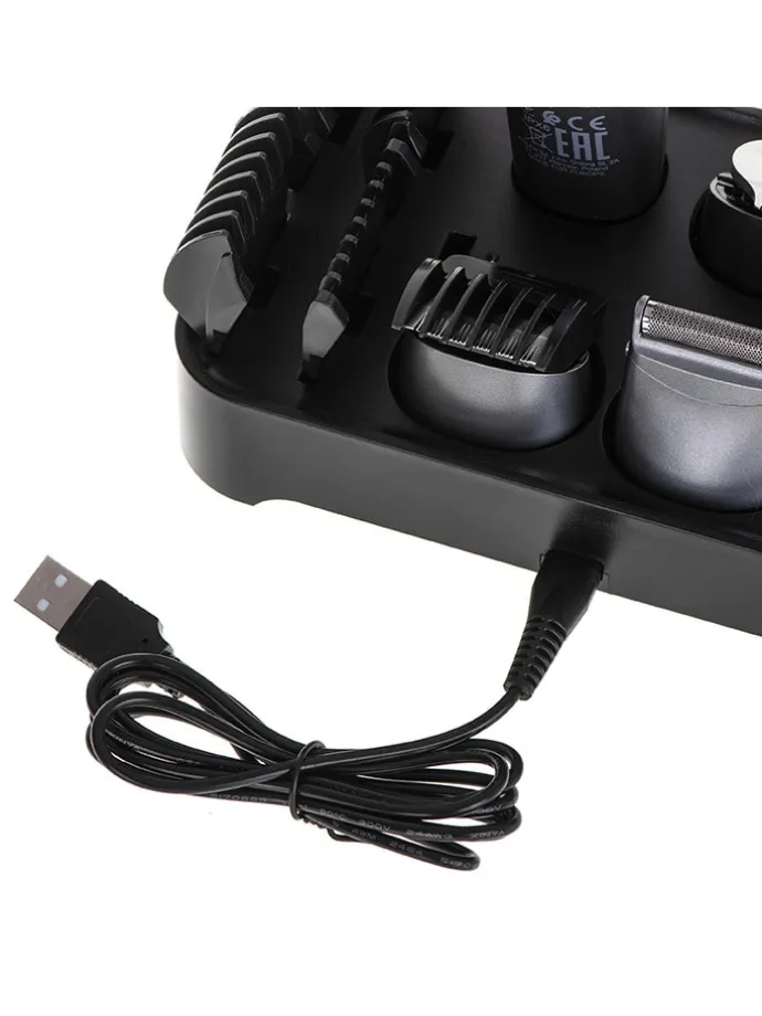 14tlg. Set: Rasierer "AD 2944 Grooming" in Silber