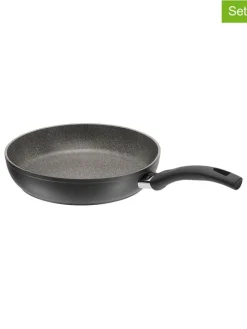 2tlg. Set: Schmorpfanne "Bari" in Schwarz - Ø 28 cm